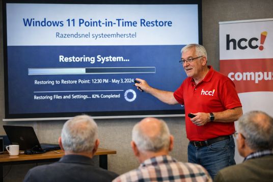 point-in-time restore voor razendsnel systeemherstel